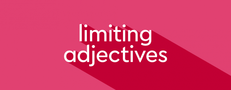 What Is A Limiting Adjective Thesaurus