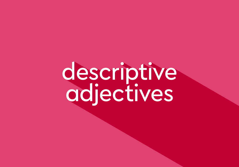 descriptive writing definition and examples