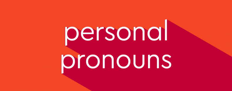 What Is A Personal Pronoun? 