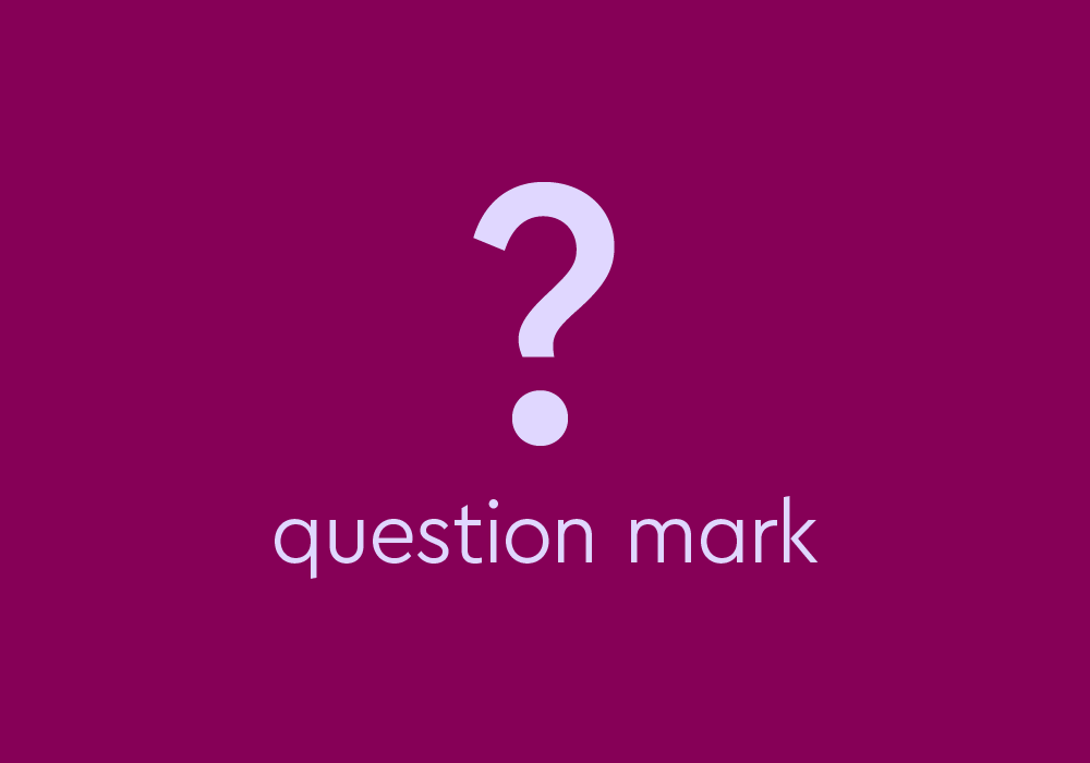 What Is A Question Mark (?) & How Do You Use It? | Thesaurus.com