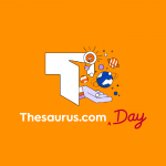 Thesaurus.com Logo with text: thesaurus day