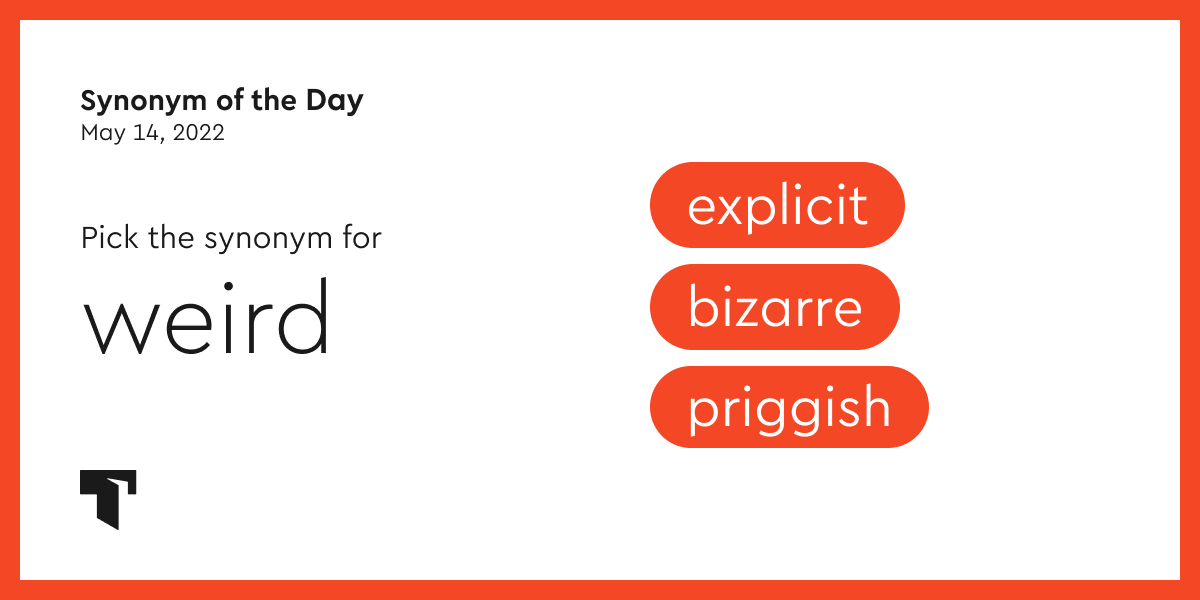 Bizarre Synonyms edu.svet.gob.gt