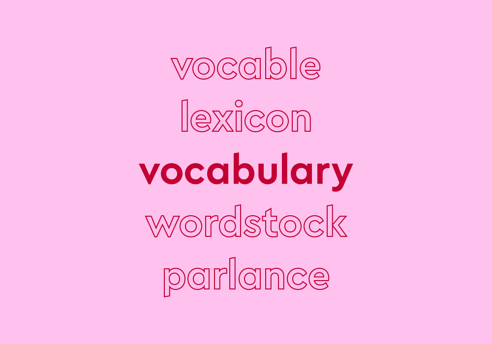 16 Synonyms For "Vocabulary" | Thesaurus.com