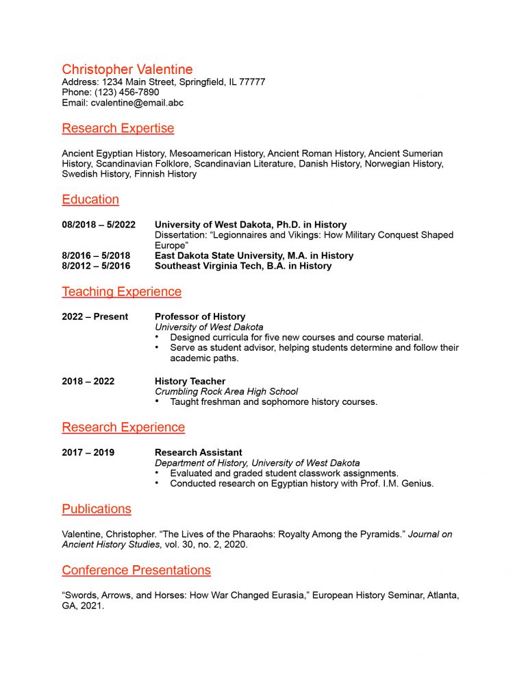 CV vs. Resume What's The Difference?