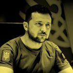 filtered image of President Volodymyr Zelenskyy