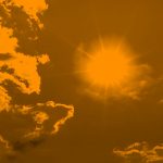 sunny sky with clouds