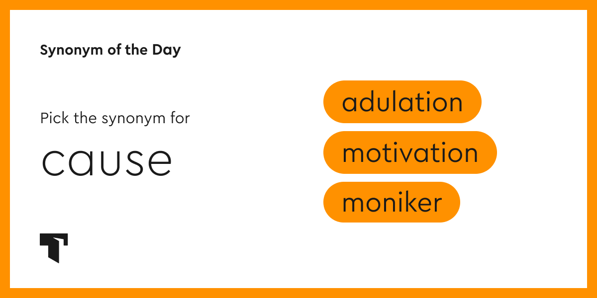 Synonym of the Day motivation