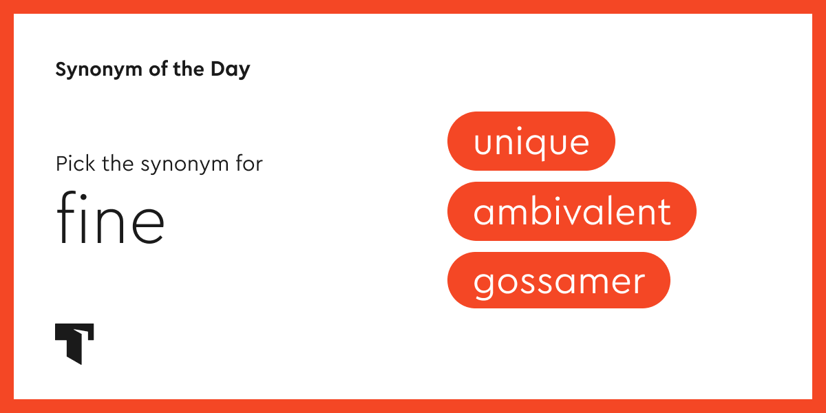 Expand Your Vocabulary With A New Synonym Every Day From, 58% OFF