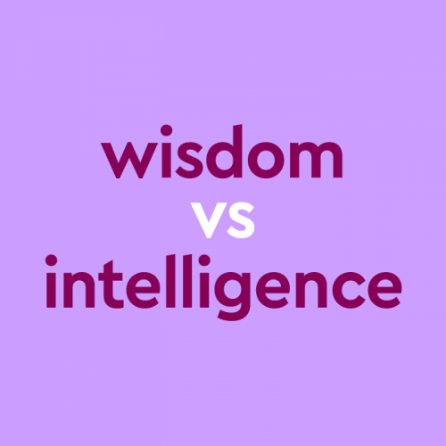 wisdom intelligence 