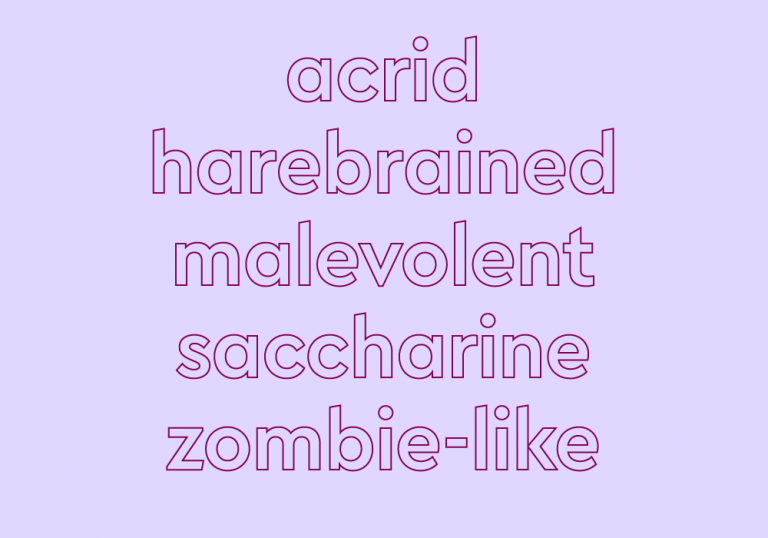 trending words treatment; negative words