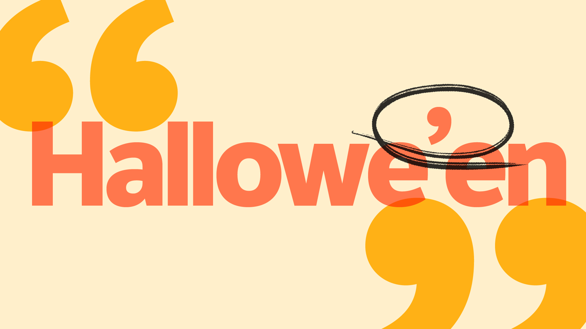 Why Is There An Apostrophe In Hallowe'en?