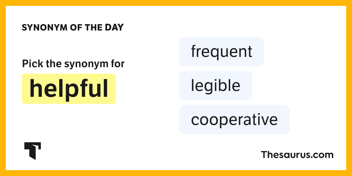 Synonym of the Day cooperative